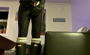 Equestrian before the ride