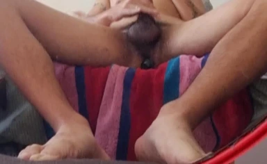 Latin whore show his hungry butt- puto latino