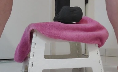 Extreme anal dilation, 14cm in diameter