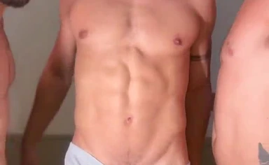 Two hot guys sharing my ass - part 1