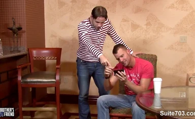 Tattooed gay gets ass fucked well